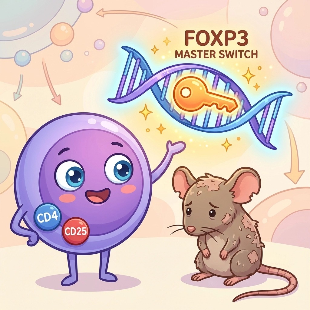FOXP3 gene discovery